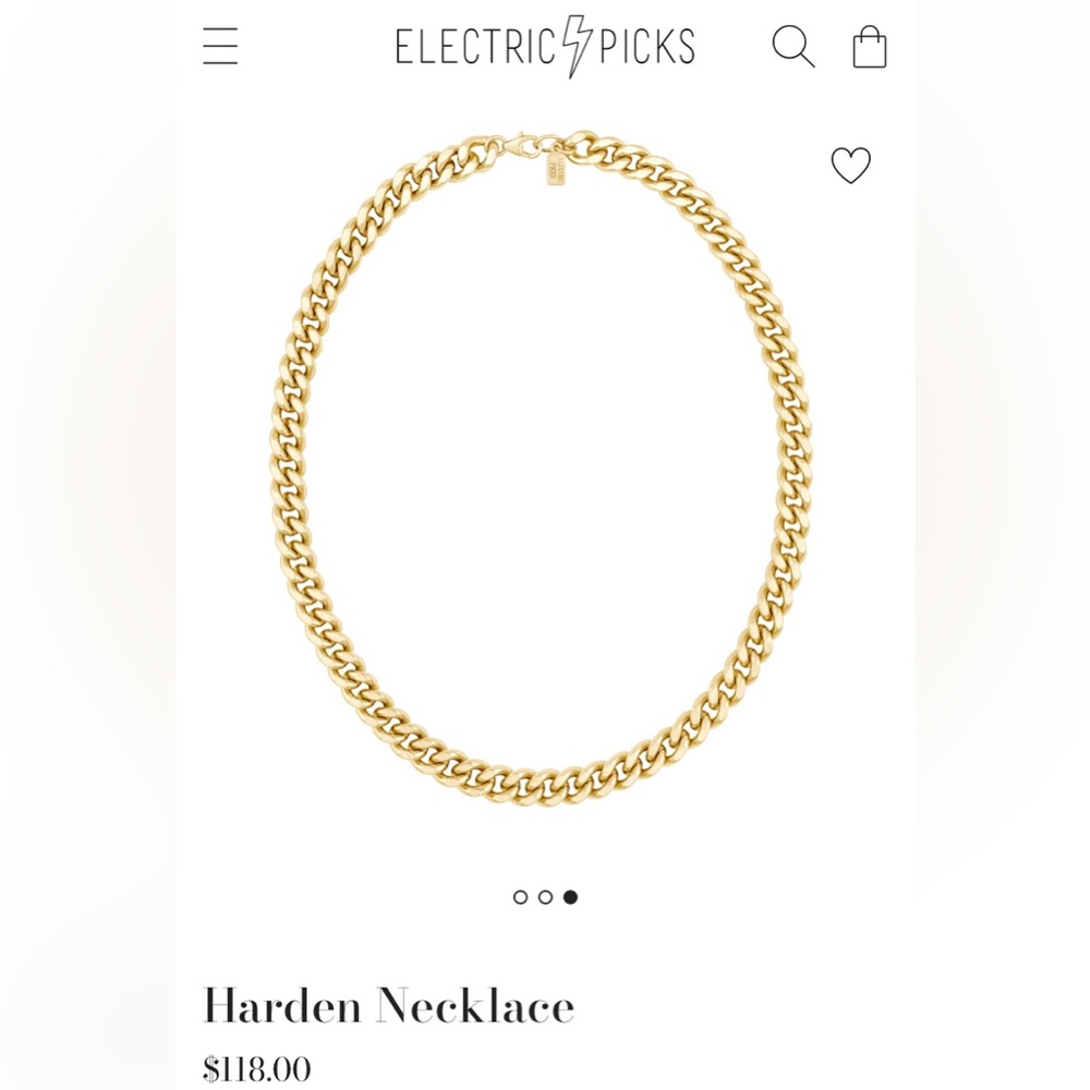 Electric Picks Harden Necklace